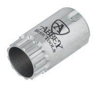 Abbey Bike Tools Extracteur de Cassette Socket Crombie gris Campagnolo