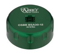 Abbey Bike Tools Outil Boîtier de Pédalier Bottom Bracket Socket Single Sided BSA30-12 vert universal
