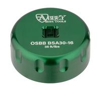 Abbey Bike Tools Outil Boîtier de Pédalier Bottom Bracket Socket Single Sided BSA30-16 vert