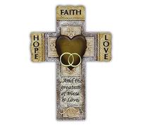 Abbey + CA Gift Faith Hope Love Marriage Cross