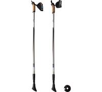 Abbey Canne de randonnée 2 pcs Argenté Aluminium 21SR-ZZB-Uni