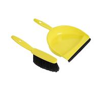 Abbey DPBSYEL Pelle et balayette en plastique Jaune