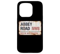 Abbey Road NW8 City of Westminster London Plaque rouillée Coque pour iPhone 15 Pro