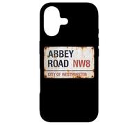 Abbey Road NW8 City of Westminster London Plaque rouillée Coque pour iPhone 17