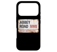 Abbey Road NW8 City of Westminster London Plaque rouillée Coque pour iPhone 17 Pro