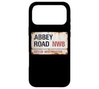 Abbey Road NW8 City of Westminster London Plaque rouillée Coque pour iPhone 17 Pro Max