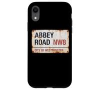 Abbey Road NW8 City of Westminster London Plaque rouillée Coque pour iPhone XR