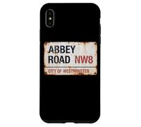 Abbey Road NW8 City of Westminster London Plaque rouillée Coque pour iPhone XS Max