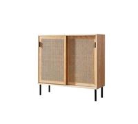 ABBNIA Buffet Chinois en Bois Massif, armoires de Rangement Multifonctions, armoires à vin pour la Maison, adaptées aux Restaurants, Cuisines et entrées S
