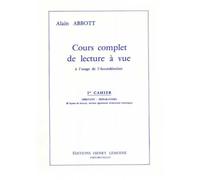 ABBOTT ALAIN - LECTURE A VUE VOL.1 - ACCORDEON