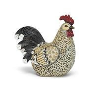 Abbott Collection 27-GALLO-420 Coq Assis, Beige/Noir