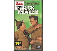 Abbott & Costello: Buck Privates [VHS]