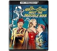 Abbott & Costello Meet The Invisible Man Blu-ray 4K Ultra HD