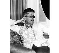 Abbott Portrait James Joyce Writer Eyepatch Photo Unframed Wall Art Print Poster Home Decor Premium Photographier Mur Affiche Accueil Dco