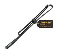 ABBREE GMRS Antenne Tactique SMA Femelle CS pour radios Baofeng et GMRS 108 cm