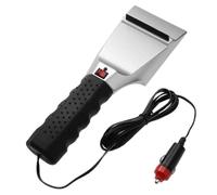 Abbto 2 PCS Grattoir à glace pour voiture - Grattoir à neige pour vitres de voiture chauffé durable | Outil de retrait de fenêtre de voiture facile à utiliser