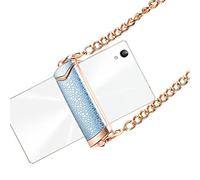 Abbto Clip pour chaîne de téléphone amovible | Longe universelle pour téléphone portable avec support pour étui, bandoulière amovible avec cordon compatible avec smartphone de 5 à 7,2 pouces
