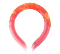 Abbto Coussin chauffant pour cache-cou | Anneau chauffant pour cou intelligent sans fil avec doublure douce en tissu peluche | Tour de cou unisexe pour le trajet au travail, à l'école