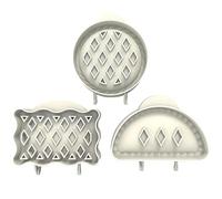 Abbto Lot de 2 moules à gâteaux de poche d'automne pour biscuits, sucre, croûtes, sucreries