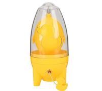 Abbto Oeufs brouillés | Shaker Portable pour Oeufs brouillés,Batteur de jaune d'oeuf Batteur d'oeufs d'or Alimenté à la main avec trancheuse Outils de cuisine pour mélanger l'oeuf