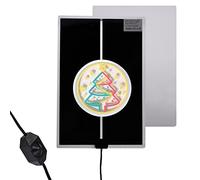 Abbto Tapis chauffant en résine - Coussin chauffant léger en résine - Tapis chauffant à bulles en époxy pratique - Accessoires en résine - Pratique pour la maison, l'extérieur, le studio