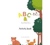 ABC & 123 Activity Book for Kids: Learn Letters and Numbers with Fun Tracing, Searching and Counting: Preschool and Kindergarten Activity Book for Toddlers, Ages 3-5, to Learn Letters & Numbers