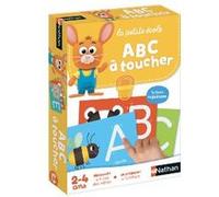 Nathan – Jeu éducatif La Petite Ecole ABC à Toucher – Coffret 6 jeux progressifs, 2–4 ans