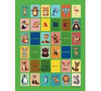 ABC Animal Alphabet - Coloring Book for Children Ages 3 - 7. Part 2.