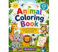 ABC Animal Coloring Book for Kids Ages 3-6: A Fun Alphabet Coloring Book Featuring Cute Animals from A to Z to Help Preschoolers and Toddlers Learn Letters While Coloring
