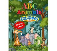 ABC Animal Coloring Book for Kids Ages 3 & Up