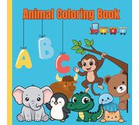 ABC Animal Coloring Book for Kids: An A to Z Alphabet Coloring Adventure with Cute Animals for children Ages 3-5
