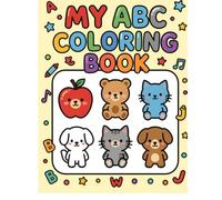 ABC Animal Coloring Book for Kids: Learn the Alphabet A-Z with Fun Animal Coloring Pages | Letter Recognition & Early Phonics Activity Book for Preschool, Kindergarten & Homeschool | Ages 3-6
