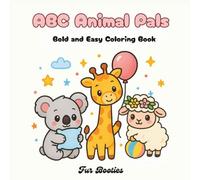 ABC Animal Pals: Cute Animal Alphabet Coloring and Tracing Book for Kids | Kawaii A to Z ABC Workbook with Bold Outlines for Toddlers, Preschool, and Early Learning Fun