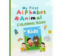 ABC & Animals Fun Coloring Book: ABC Coloring Book: Color 100+ Animals, Birds, Vehicles, Fruits, Toys & Alphabets For Boys & Girls | Coloring Book ... | ... Book and Coloring Pages (Kids Ages 3-5)