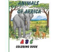 ABC Animals of Africa Coloring Book