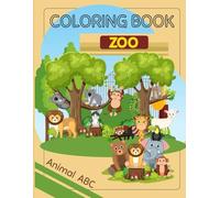 ABC animals zoo coloring Book for Kids