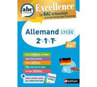ABC BAC Excellence Allemand 2de, 1re, Term. - Cécile Brunet - Nathan - broché - Scolaire / Universitaire