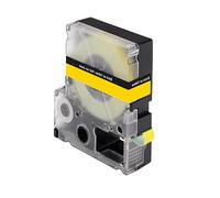 ABC Cartouche de ruban compatible pour Epson LC3YBP9 - 9 mm x 8 m - Jaune - Pour Labelworks LW300, LW300L, LW400, LW400VP, LW600VP, LW700, LW900P, LW1000P