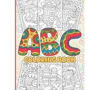 ABC Coloring Book: Learn the ABCs with Easy and Cute Coloring Fun Simple for Early Education