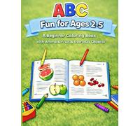 ABC Coloring Book: Learn the Alphabet with Easy ABC Coloring - Perfect for Early Years, Ages 2-5