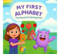 ABC Coloring & Tracing Book for Kids: Fun Alphabet Practice with Big Letters, Cute Pictures & Easy Tracing for Preschool