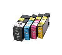 ABC Compatible Ensemble 4X Cartouche d´Encre pour Canon PGI1500XL (avec Puce) pour Maxify MB2000 Series MB2050 MB2100 MB2150 MB2155 MB2300 MB2350 MB2700 MB2750 MB2755 de