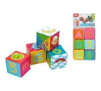 Abc Cubes Souples Empilables Multicolors - Abc Multicolore Multicolore G