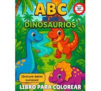 ABC DE LOS DINOSAURIOS PARA COLOREAR