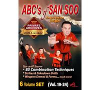 ABC de SAN SOO Kung Fu - Vol-19, 20, 21, 22, 23 et 24 - (6 vols) par GM Bill Lasiter