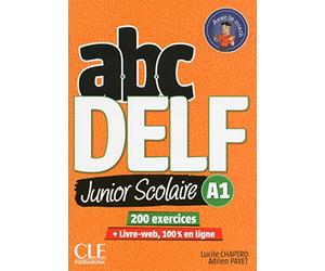 ABC DELF Junior scolaire - Niveau A1 - Livre + DVD + Livre-web