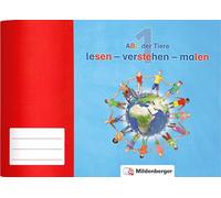 ABC der Tiere 1 · lesen - verstehen - malen: Lesemalheft