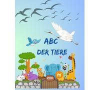 ABC der Tiere - Malbuch auf Deutsch