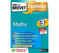 ABC du BREVET Excellence Maths 3e