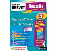 ABC du Brevet Réussite Famille - Physique Chimie SVT Technologie 3